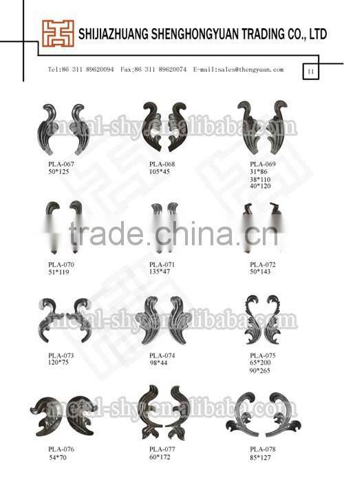 Home Decoration Metal Leaves and Flowers for Sale