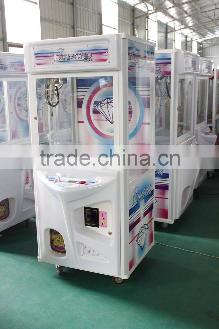 Coin operated crane machine capsule toy vending machine small toy crane machine