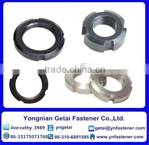 Different Types of Round Nuts Zinc Plated
