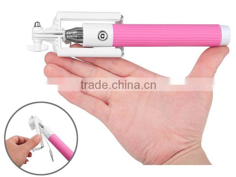 Multifunctional Monopod Selfie Stick Plastic for all smart phone