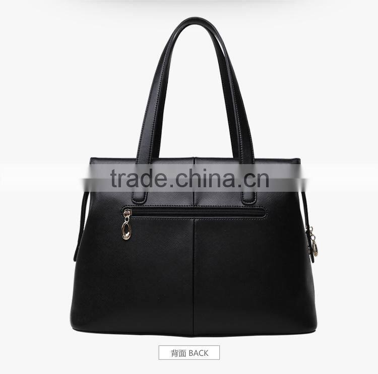 2015 fashion pu leather bag ladies handbag shoulder bags