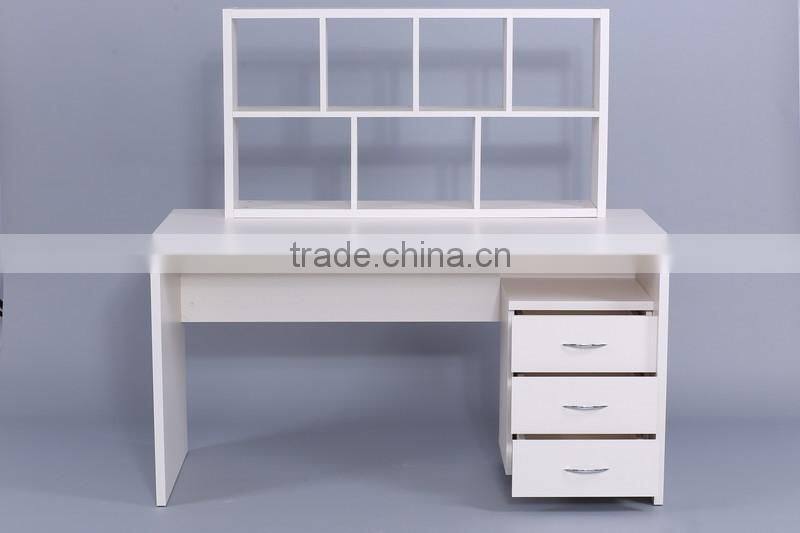 wooden classic study table storage