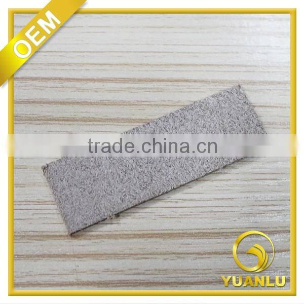 Customized high quality patch jeans patch embossed leather patch