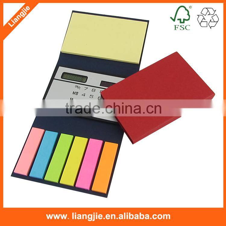 Fancy stationery sticky note pads set with pen