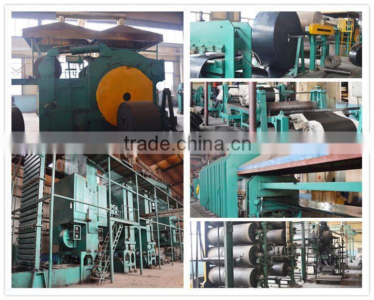 Hebei lanjian large conveying capacity high quality mining loose material coal mine conveyor belt