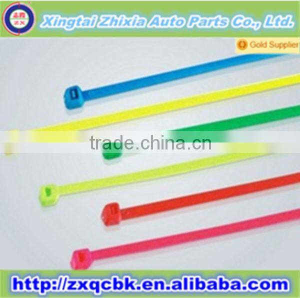 Mark nylon cable ties /PA66 plastic seal/PE plastic cable tie of high performance