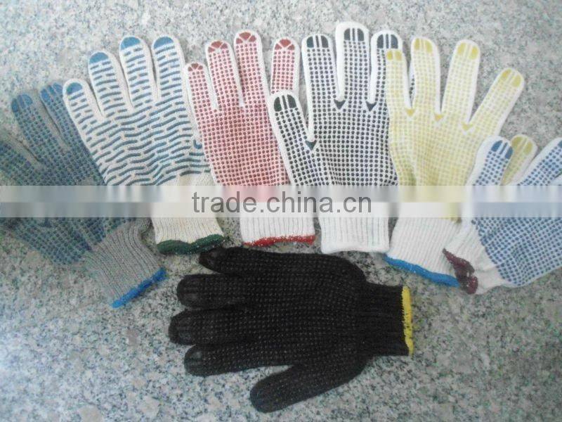 CE past PVC dotting glove
