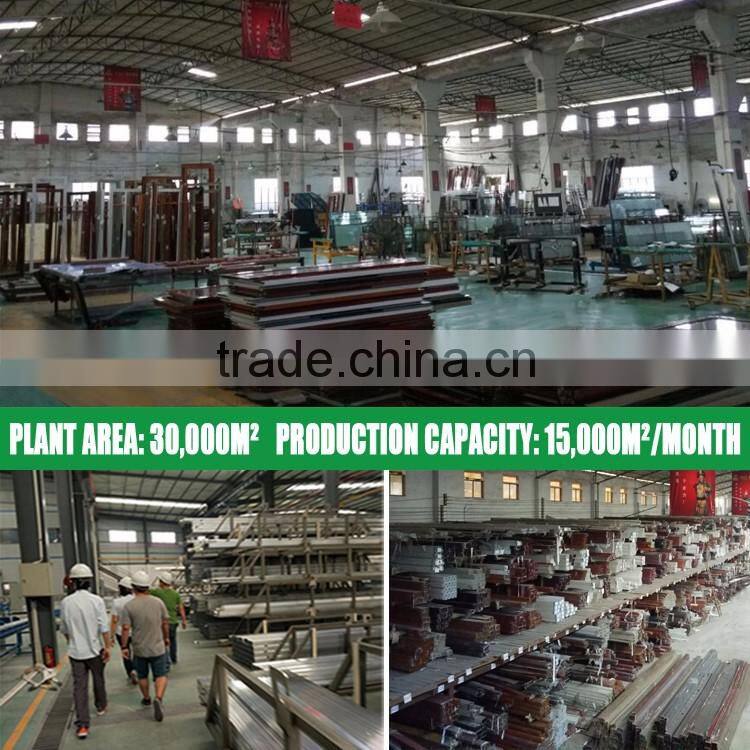 Aluminum automatic glass door/automatic sliding door