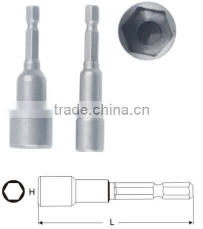 Supply high quality standard all sizes material S2 or CR-V Sand blasted HEX BIT TYPE A