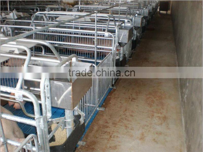Pig Farrowing crate with Stainless steel hopper