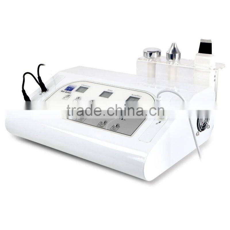 2016 hot sale 2 In 1 Multi-function Skin Scrubber Ultrasonic Smooth The Wrinkle,whiten Skin