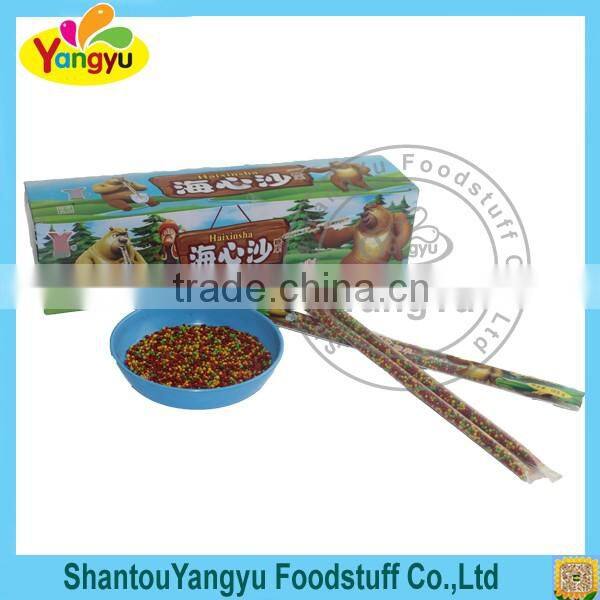 Halal Fruity Flavored Long Stick Magic Straws Sweet Candy