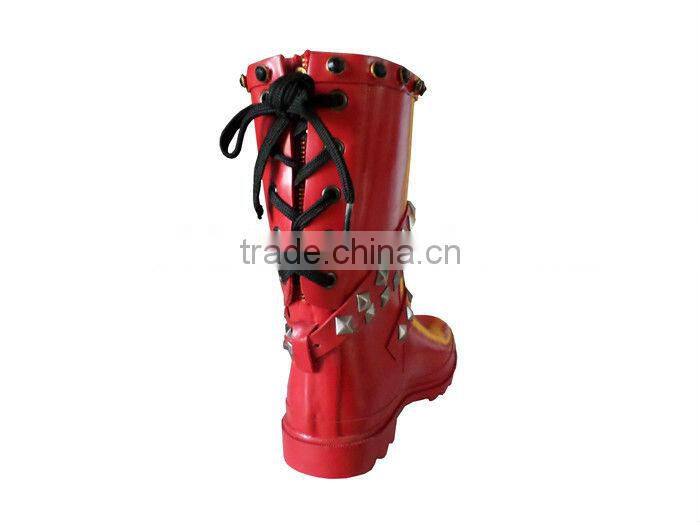 sexy ladies rain boots/rubber boots/rain shoes/galoshes