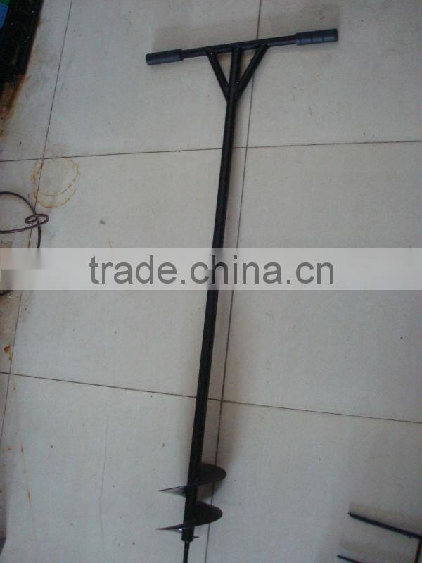 manually earth drill