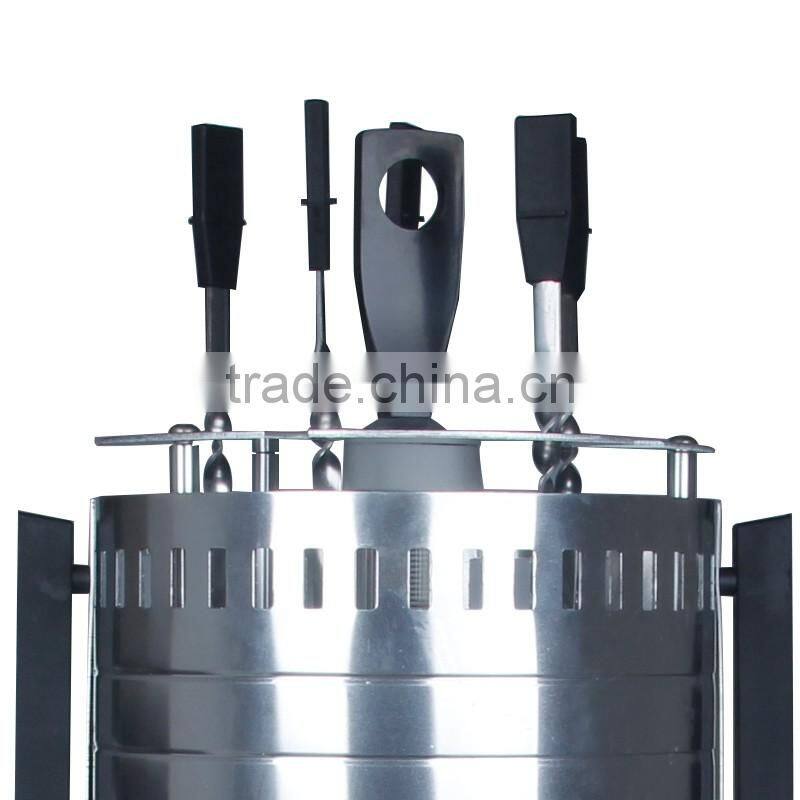 Electric rotating bbq grill