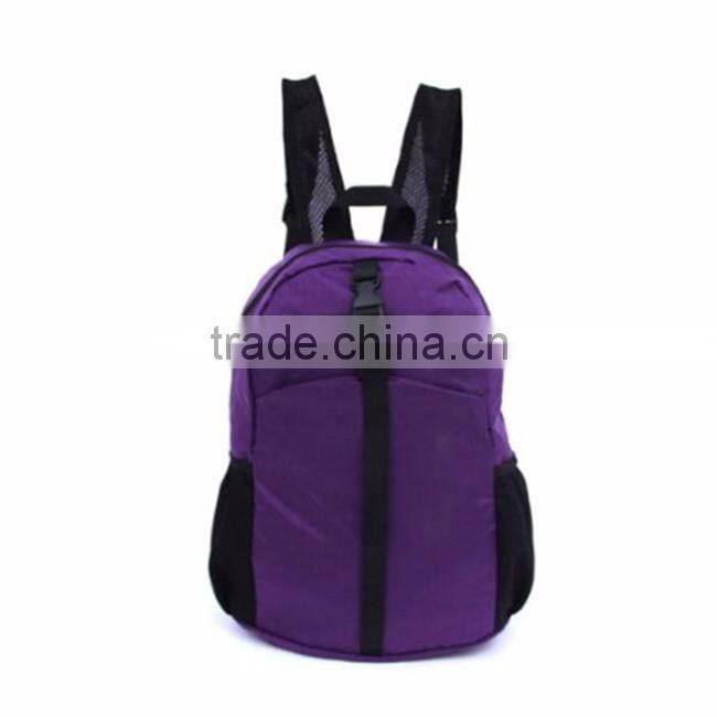 Travel fashion foldable cheap small backpacks