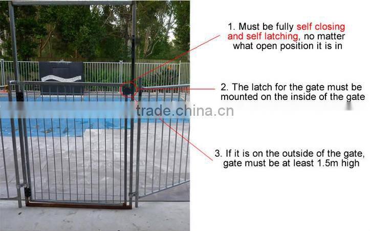 hot dipped galvanized Outdoor Safety Removable Portable Folding Temporary Swimming Pool Fence