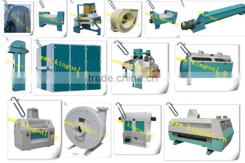 Airlock for flour mill machinery