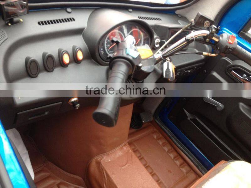 150cc displacement motorcycle with closed cabin for passengers taxi air cooled and water cooled gasoline single engine made in C