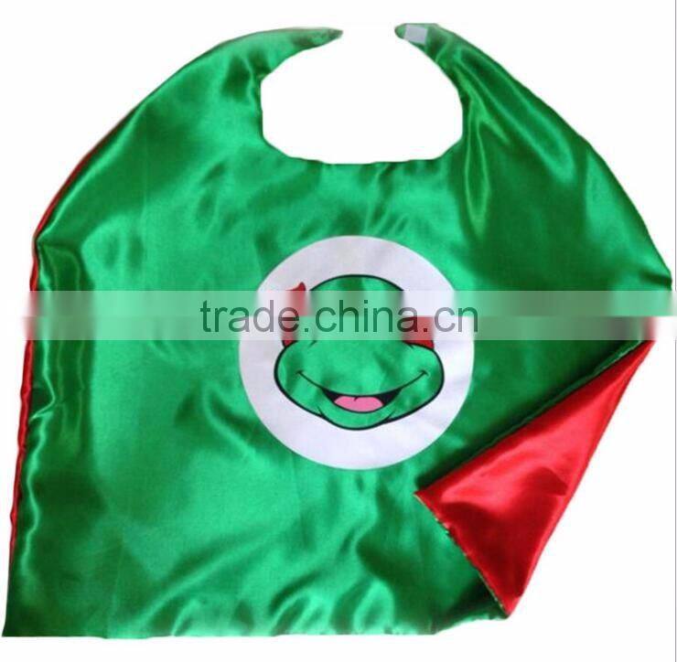 Doule layer Kids Adult Super Hero Capes