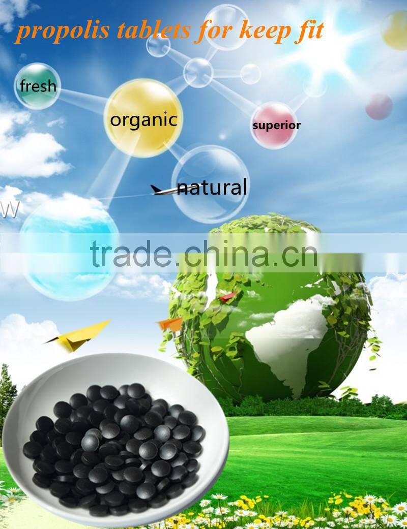 The Green Food Propolis Tablets With High Total Flavonoids For Keep Healthy