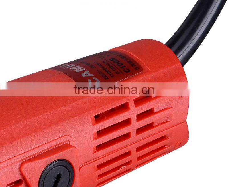 chinas minimum noise angle grinder Professional Power Tools 980w Electric grinder