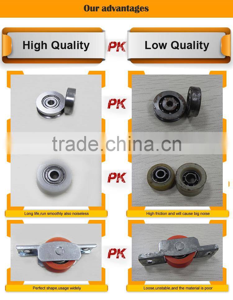 High precision orange v shape groove roller with low price