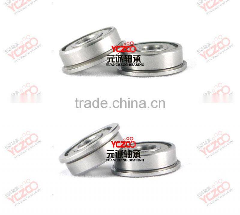 2014 hot sales high quality miniature Flange ball bearaings F606zz