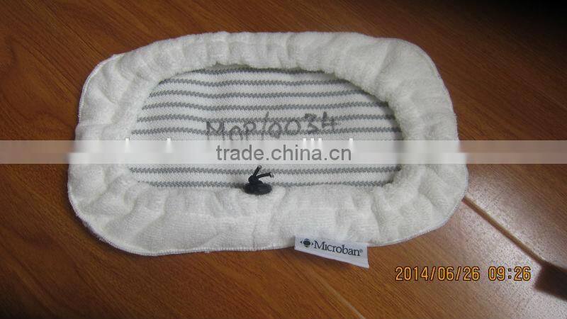 Stripe microfiber cloth& microfiber terry