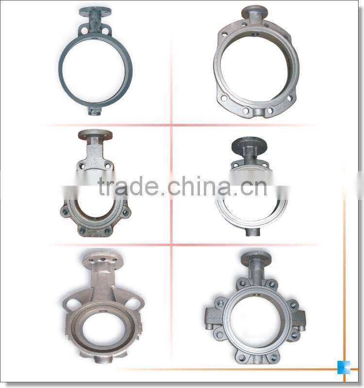 OEM best price industry casting parts/High Quality Cross-over Bend Anodizing Casting Part/Magnetic Valve Steel Casting Part