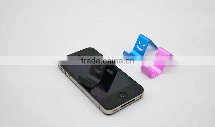 Colorful Super cute mini Metal devil stand holder for Apple iphone/ipod touch cellphone