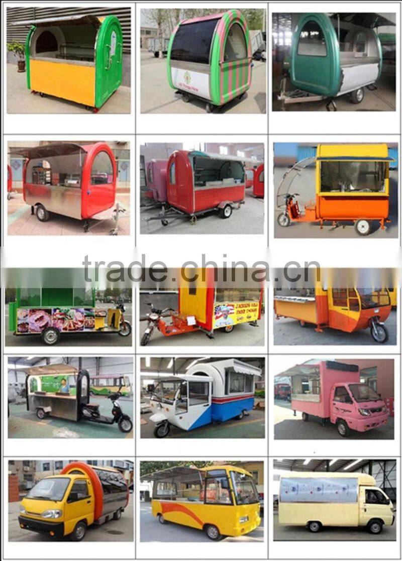 Fast food carts for sale container house Snack trailer pizza Mobile Kitchen Cars Trailers