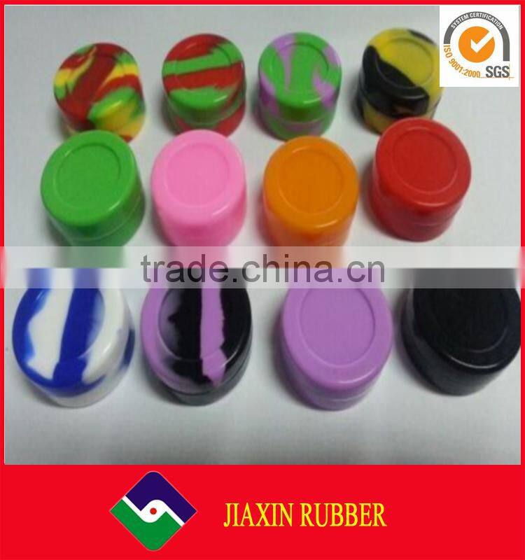 Best selling silicone oil container/ customized platinum cured silicone container