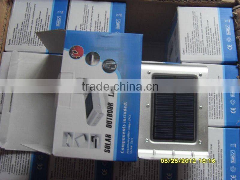 16 LED Sound Sensor Solar Light Outdoor light wall light garden lamp led light