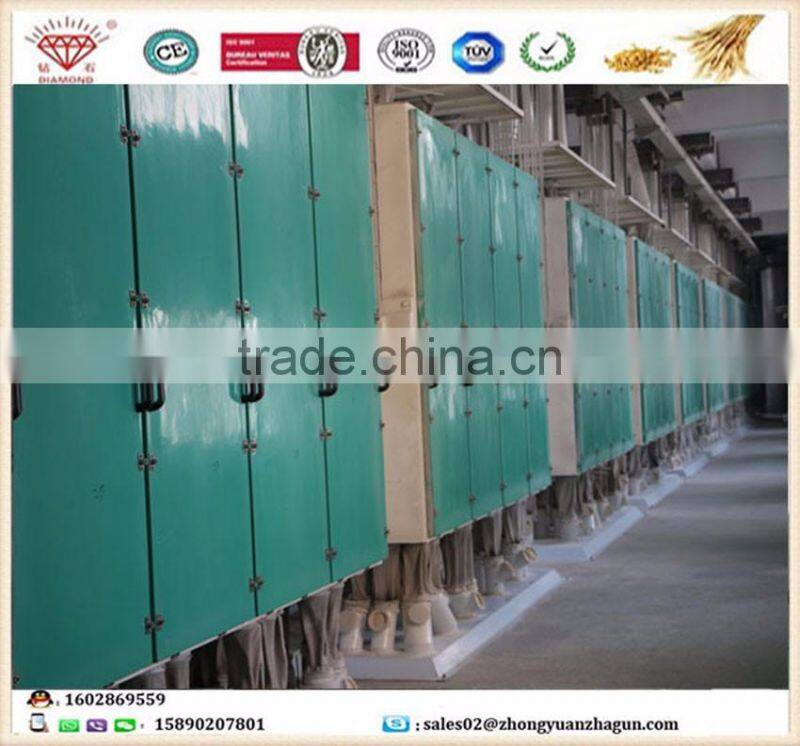 Fully Automatic all-purpose wheat flour mill production line (50Ton per 24 hour)