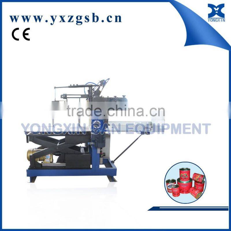 automatic colorful tinplate can empty aerosol spray paint tin can making machine