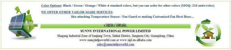 Smart Home Solar Roof Ventilating Fan, 14 inch fan blade 15 watt solar panel