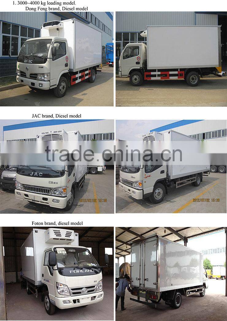 JAC refrigeator truck 20 ton, supermarket refrigerator freezer