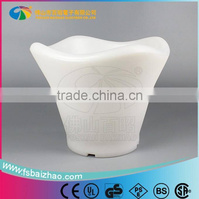remote control color changing led modern clear ice bucket