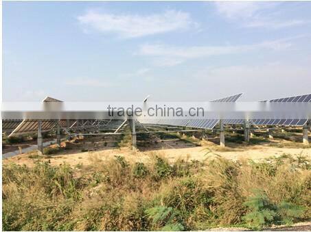 2016 new type Tilted single - axis solar tracking system tracker solar system
