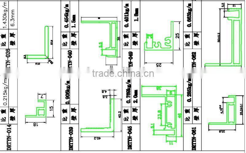 Hot Selling Aluminum Profiles Frame ,Solar Panel Frames