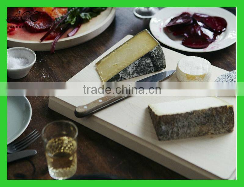 Rectangle wooden serving tray