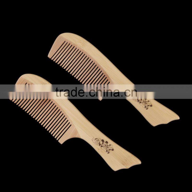 100% Nature Peach Wooden Combs 19*4.9