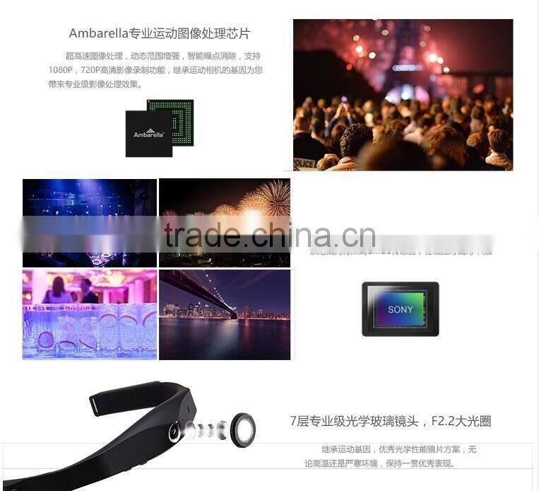 Hot-selling Foream X1 Head Wearing HD 1080P Sports Camera Wifi Cloud Sharing Portable 8.0MP Wearable Sports Camera