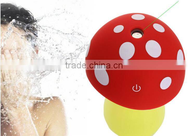 Factory Mushroom Light Lamp Humidifier, House/Office Table Mini Air Humidifier