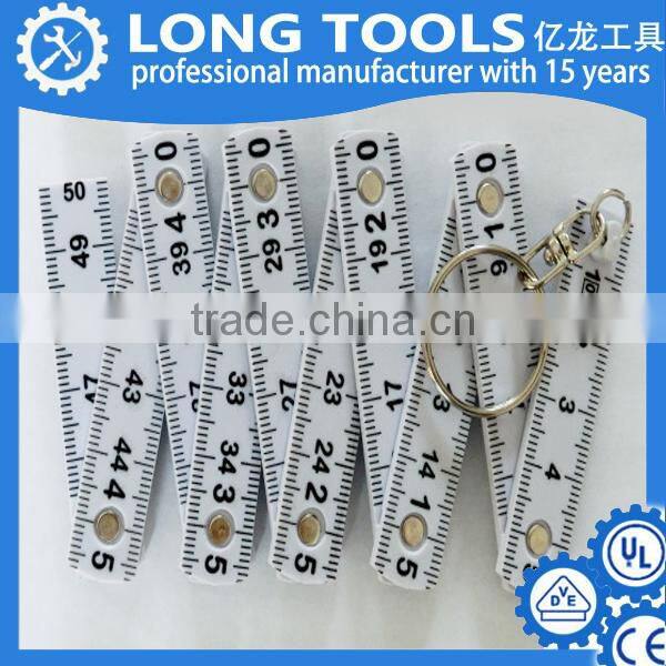 Wholesale custom tailor top quality brand plastic clear folding ruler