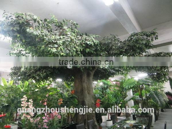 SJ2001008 wholesale artificial tree landscape cheap make model tree golden artificial outdoor trees