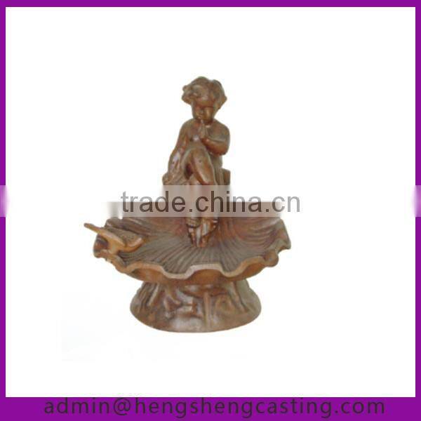 Interior decoration cast iron Sculpture head /human statue
