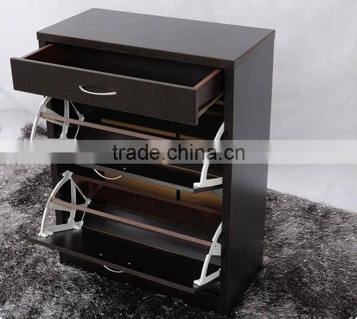 fashion rotating wooden shoe cabinet or rack