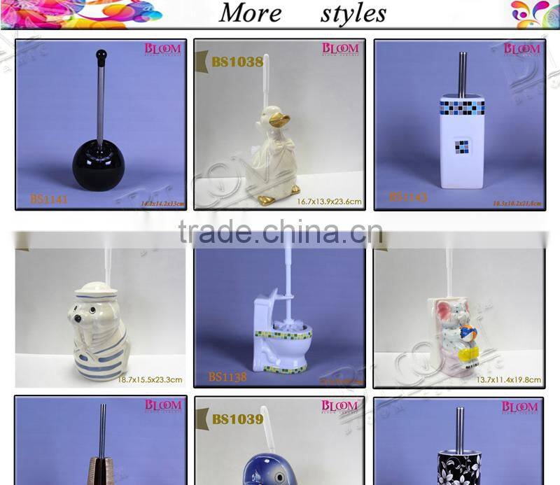 Fashional style toilet brush with holder sets